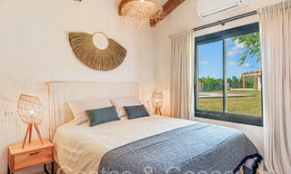Finca de lujo andaluza con alojamiento de invitados y sublimes vistas al mar en venta en las colinas de Estepona 65097 