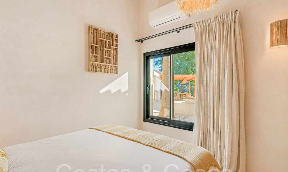 Finca de lujo andaluza con alojamiento de invitados y sublimes vistas al mar en venta en las colinas de Estepona 65115