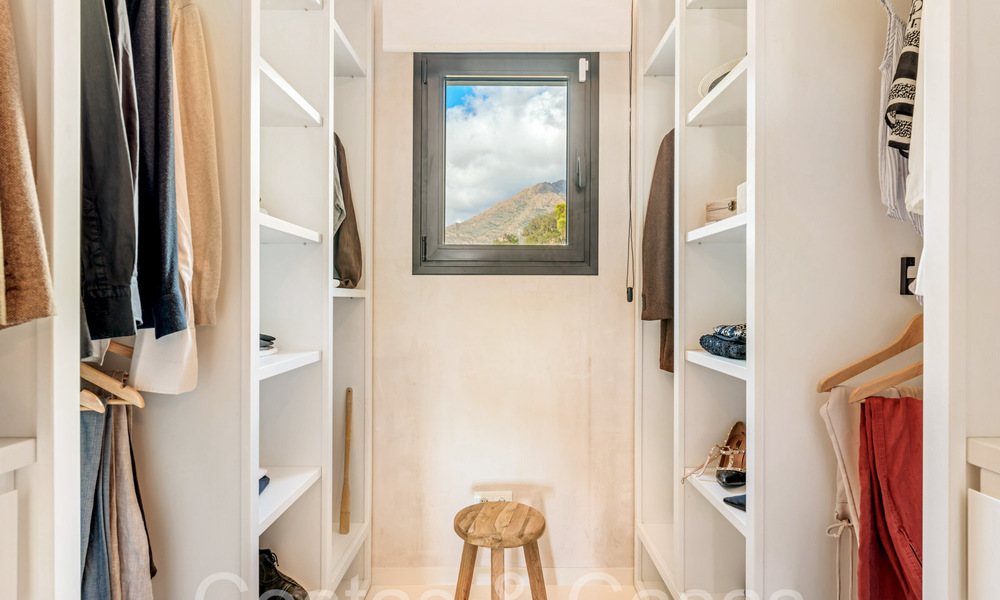 Finca de lujo andaluza con alojamiento de invitados y sublimes vistas al mar en venta en las colinas de Estepona 65121