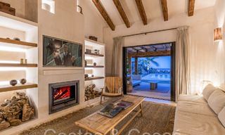 Finca de lujo andaluza con alojamiento de invitados y sublimes vistas al mar en venta en las colinas de Estepona 65135 