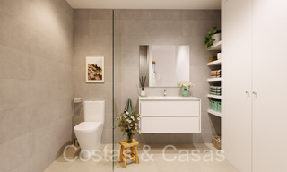 Nuevo en el mercado. Elegantes apartamentos en venta en un entorno privilegiado de golf en San Roque, Costa del Sol 65053 