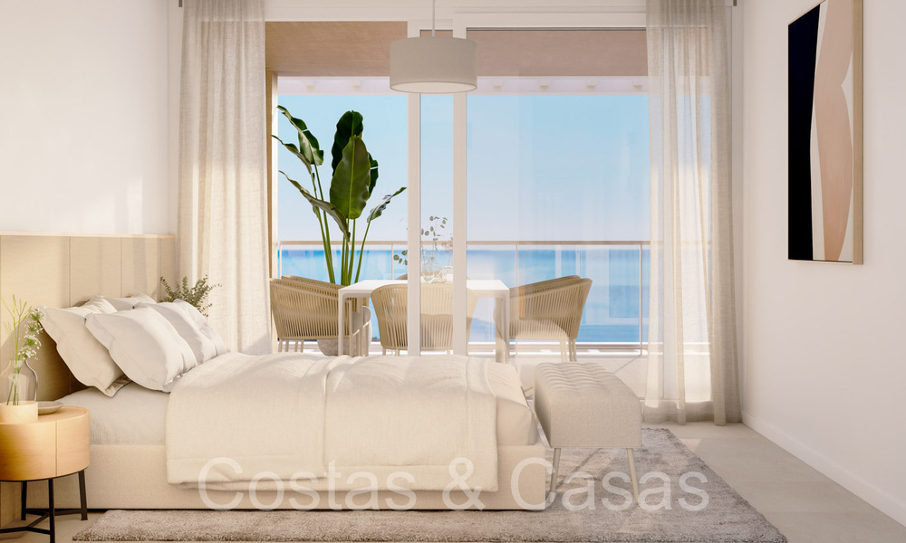 Nuevo en el mercado. Elegantes apartamentos en venta en un entorno privilegiado de golf en San Roque, Costa del Sol 65058