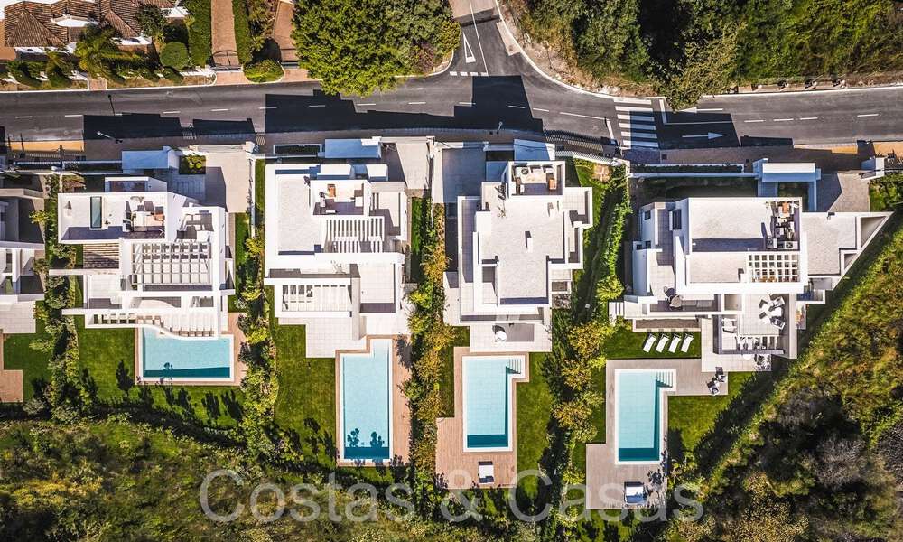 Sofisticadas villas de nueva construcción en venta en la Nueva Milla de Oro entre Marbella y Estepona 66066