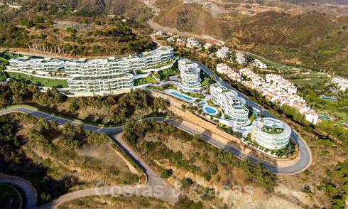 Apartamentos nuevos y exclusivos en venta con impresionantes vistas al mar en Benahavis - Marbella 66003