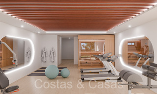 Casas modernas nuevas y energéticamente eficientes con vistas al mar en venta en Mijas, Costa del Sol 66442 