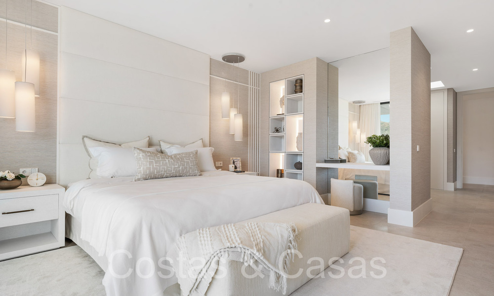 Nueva villa arquitectónica en venta en una urbanización segura en Marbella - Benahavis 66496
