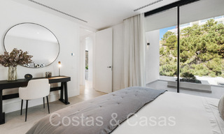 Nueva villa arquitectónica en venta en una urbanización segura en Marbella - Benahavis 66508 