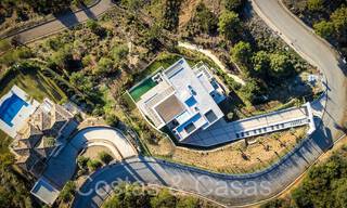 Nueva villa arquitectónica en venta en una urbanización segura en Marbella - Benahavis 66522 
