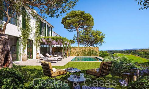 Nuevas casas adosadas mediterráneas en venta con vistas panorámicas al mar en un complejo de golf de 5 estrellas en la Costa del Sol 67116