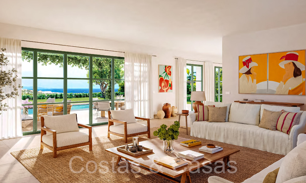 Nueva promoción de viviendas de lujo de estilo mediterráneo a la venta en un campo de golf en la Costa del Sol 67183