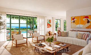 Nueva promoción de viviendas de lujo de estilo mediterráneo a la venta en un campo de golf en la Costa del Sol 67183 