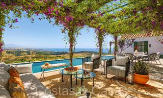 Nuevas villas mediterráneas de lujo en venta con vistas panorámicas al mar en un complejo de golf, Costa del Sol 67238