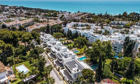 Lujosa villa ecológica en venta en una codiciada urbanización en la Milla de Oro de Marbella 67813