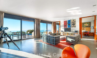 Villa moderna lista para entrar a vivir en venta con impresionantes vistas al mar, al este del centro de Marbella 787819 