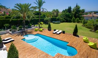 Impresionante villa de lujo contemporáneo con apartamento de invitados en venta en el Valle del Golf de Nueva Andalucía, Marbella 22596 