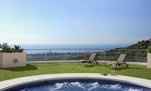 En venta: Apartamento de lujo en Marbella con vistas al mar espectacular 27409