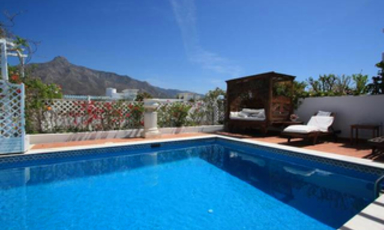 Apartamento ático con piscina privada en venta, Milla de Oro, Marbella. 15