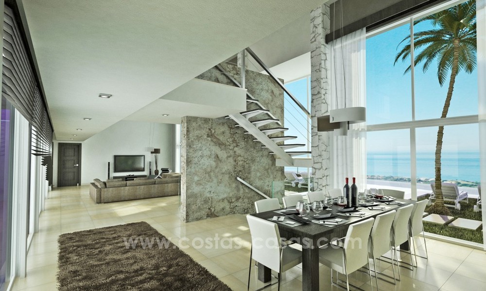 Nueva villa moderna en venta en Marbella con vistas al mar 4457