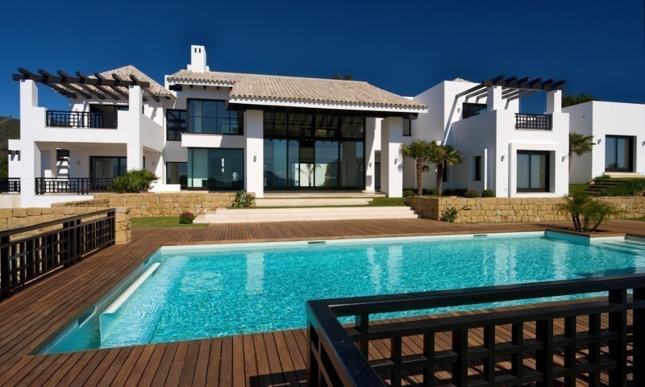 Nueva villa moderna en venta en La Zagaleta Benahavis 3