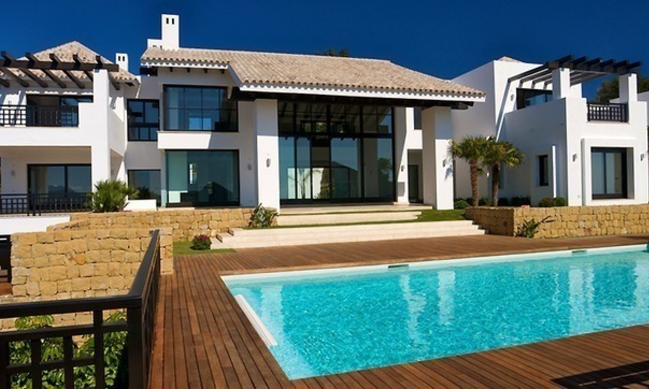 Nueva villa moderna en venta en La Zagaleta Benahavis 4