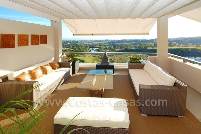 Nuevo ático apartamento de golf moderno de lujo, Marbella – Benahavis