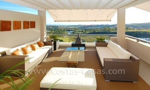 Nuevo ático apartamento de golf moderno de lujo, Marbella – Benahavis 