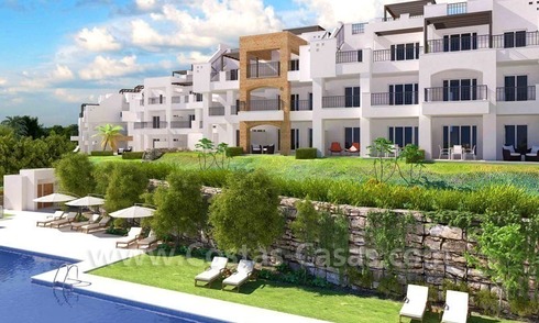 Ganga apartamentos y áticos nuevos a la venta en Marbella – Benahavis 