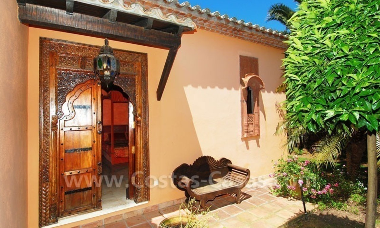 Villa de lujo de estilo clásico para comprar Sierra Blanca Marbella 26
