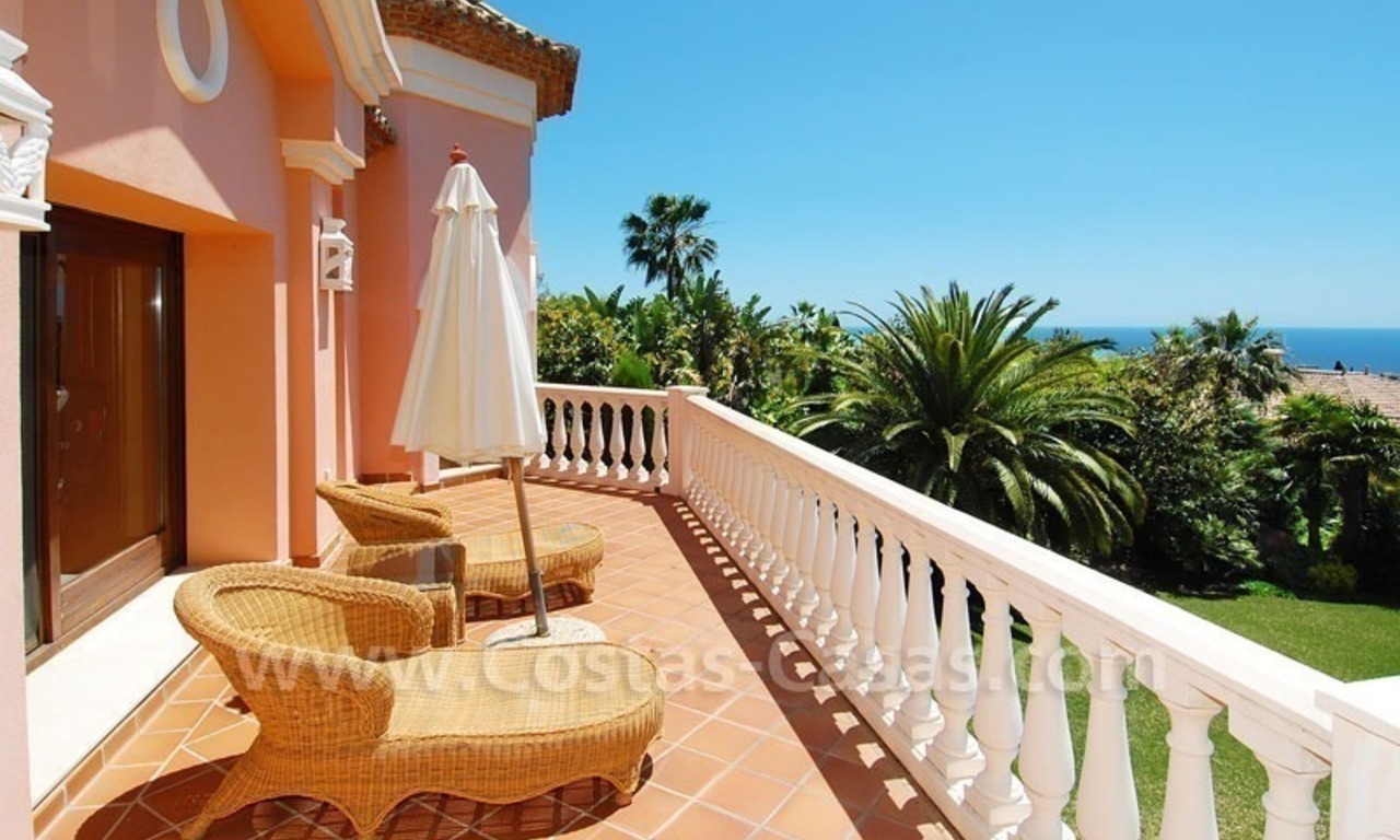 Villa de lujo de estilo clásico para comprar Sierra Blanca Marbella 23