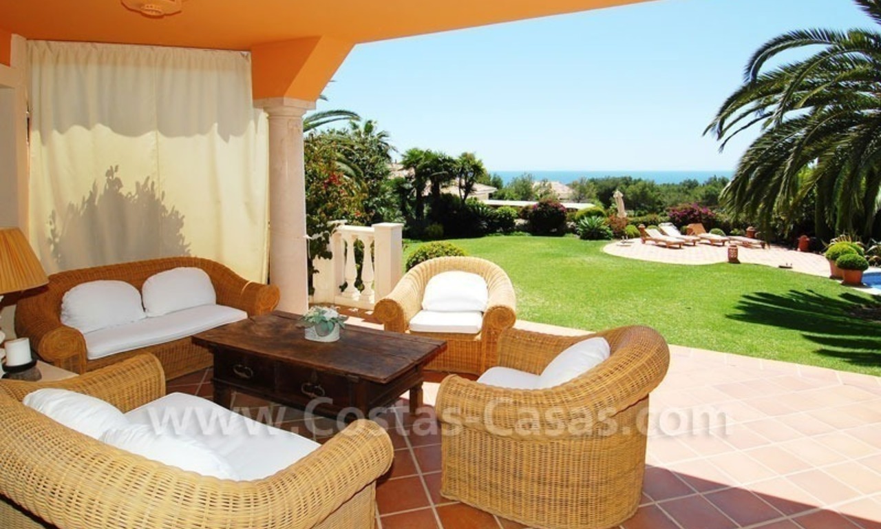 Villa de lujo de estilo clásico para comprar Sierra Blanca Marbella 11