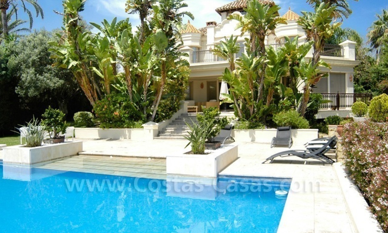 Villa de estilo clásico para comprar en Marbella este 0