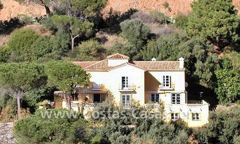 Villa de lujo a la venta en la zona de Marbella – Benahavis 