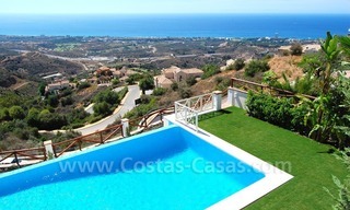 Villa de nueva contrucción de estilo moderno andaluz para comprar en Marbella 3