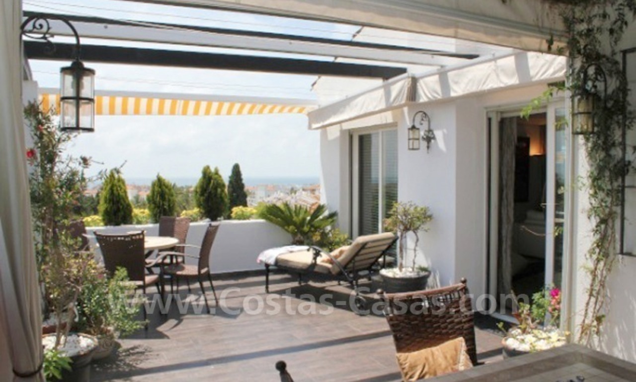 Ático apartamento acogedor para comprar cerca de Puerto Banús en Nueva Andalucía – Marbella 0