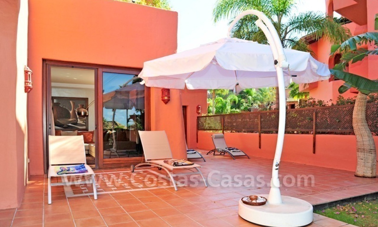 Apartamento de lujo a la venta en complejo exclusivo situado en primera línea de playa entre Marbella y Estepona centro 9
