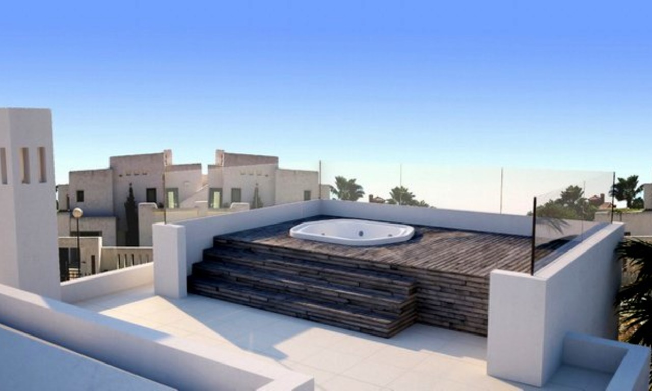 Moderna Villa de lujo de estilo moderno en la Milla de Oro de Marbella 1