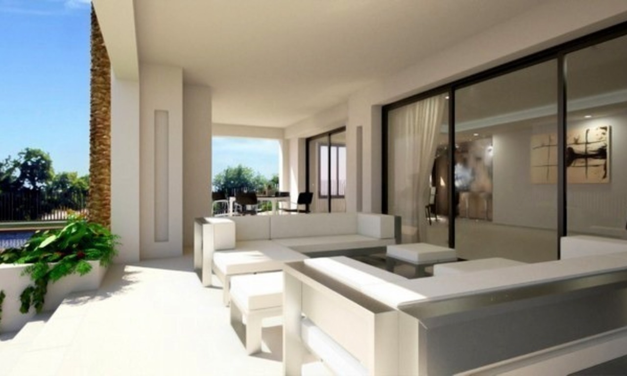Moderna Villa de lujo de estilo moderno en la Milla de Oro de Marbella 3