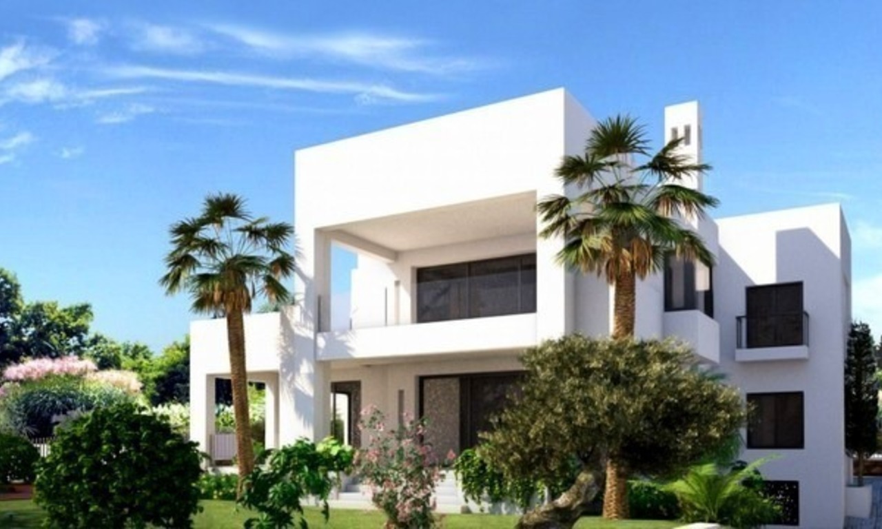Moderna Villa de lujo de estilo moderno en la Milla de Oro de Marbella 5