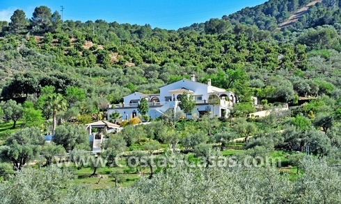 Villa - Finca - Chalet en venta en Monda en la Costa del Sol, Andalucía 