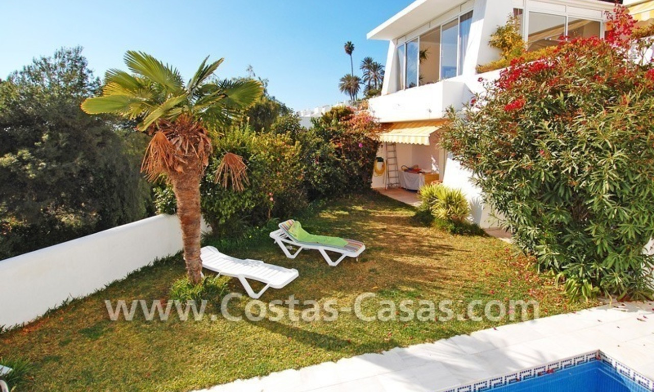 Acogedora casa adosada en el golf a la venta en Marbella este 2