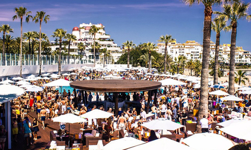 Fiesta de Mayo del Champagne en Ocean Club Marbella 