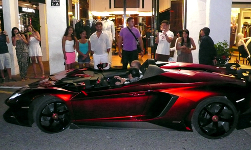 Lamborghini Aventador J en Puerto Banús - Marbella 