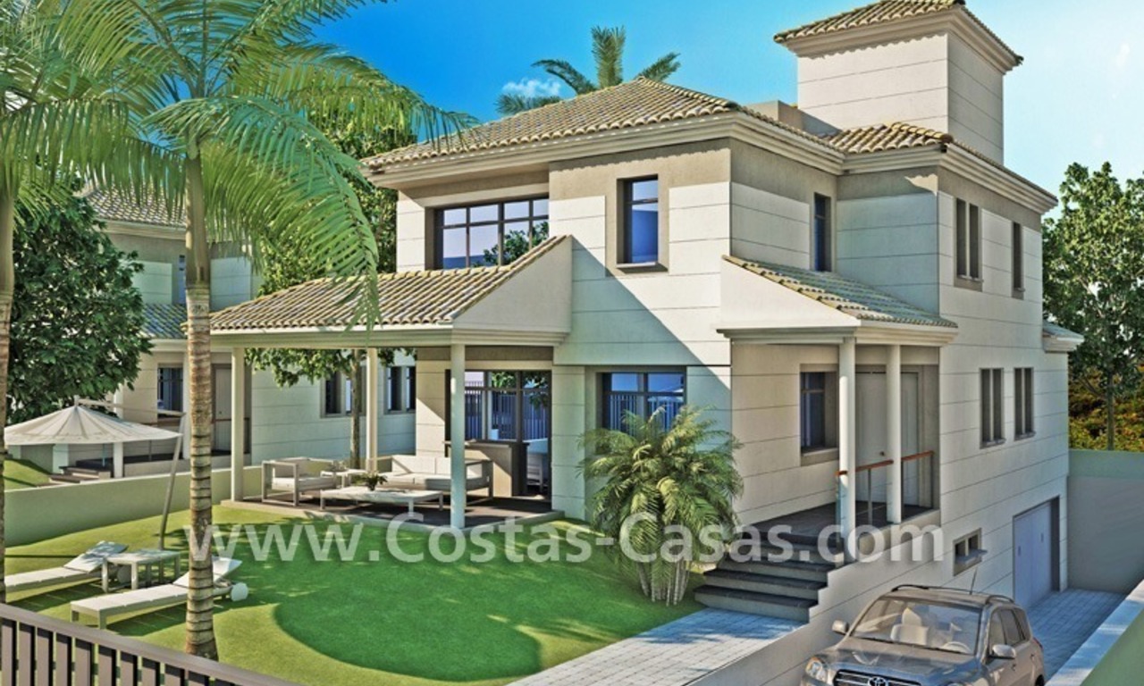 Villas en primera linea de playa en venta, Marbella - Costa del Sol 6