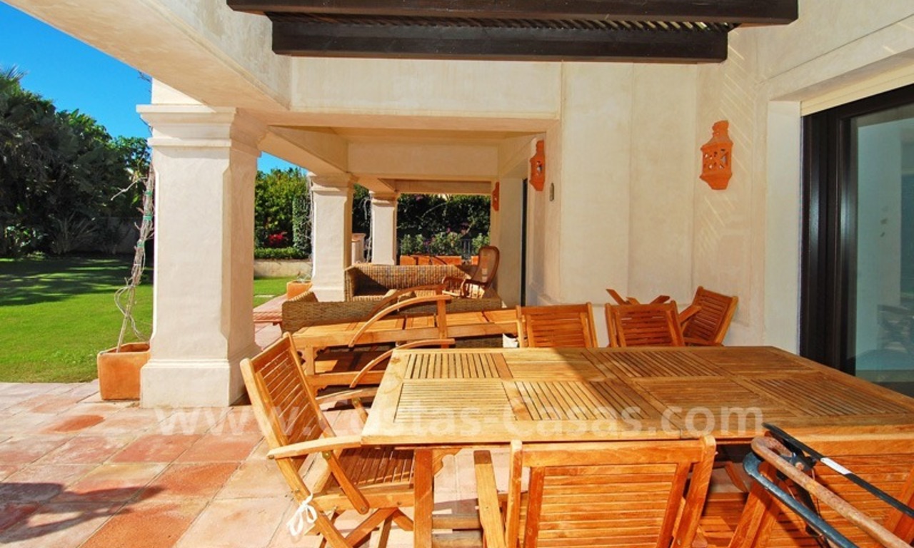 Villa de estilo andaluz moderno para alquilar en larga temporada en la zona de Marbella 4