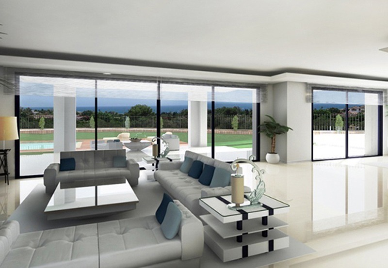 Villa moderna en construcción a la venta, Marbella - Benahavis