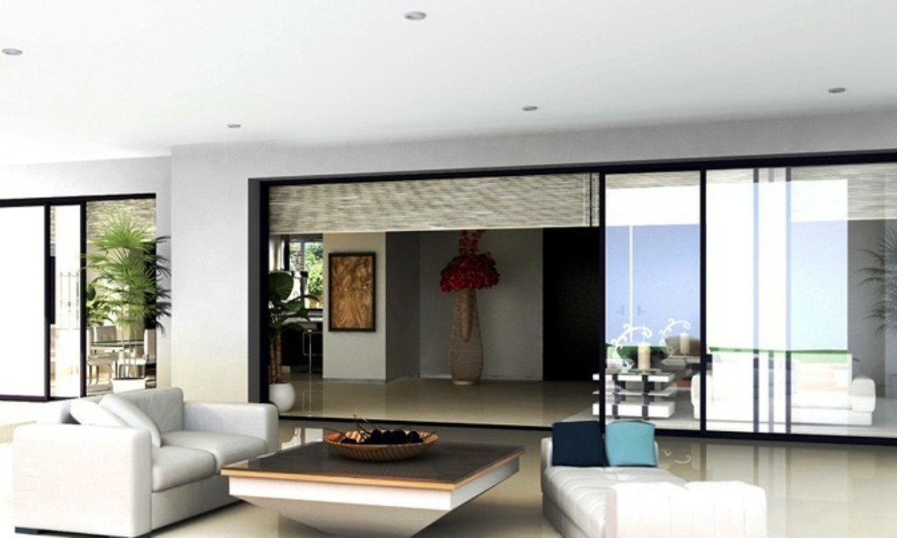Villa moderna en construcción a la venta, Marbella - Benahavis 5