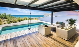 Villa moderna frente al mar en venta en Marbella con vistas al Mediterráneo 1195 