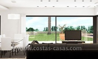 Moderna Villa en venta, primera línea de Golf, Nueva Andalucía – Marbella 5
