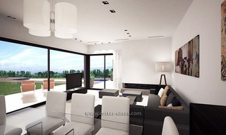 Moderna Villa en venta, primera línea de Golf, Nueva Andalucía – Marbella 8