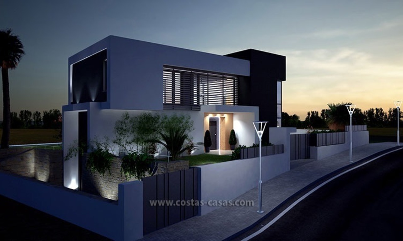 Moderna Villa en venta, primera línea de Golf, Nueva Andalucía – Marbella 21